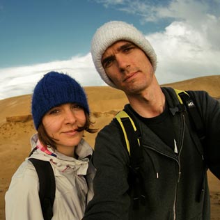 Seth and Lise crisscross the roads of the planet.